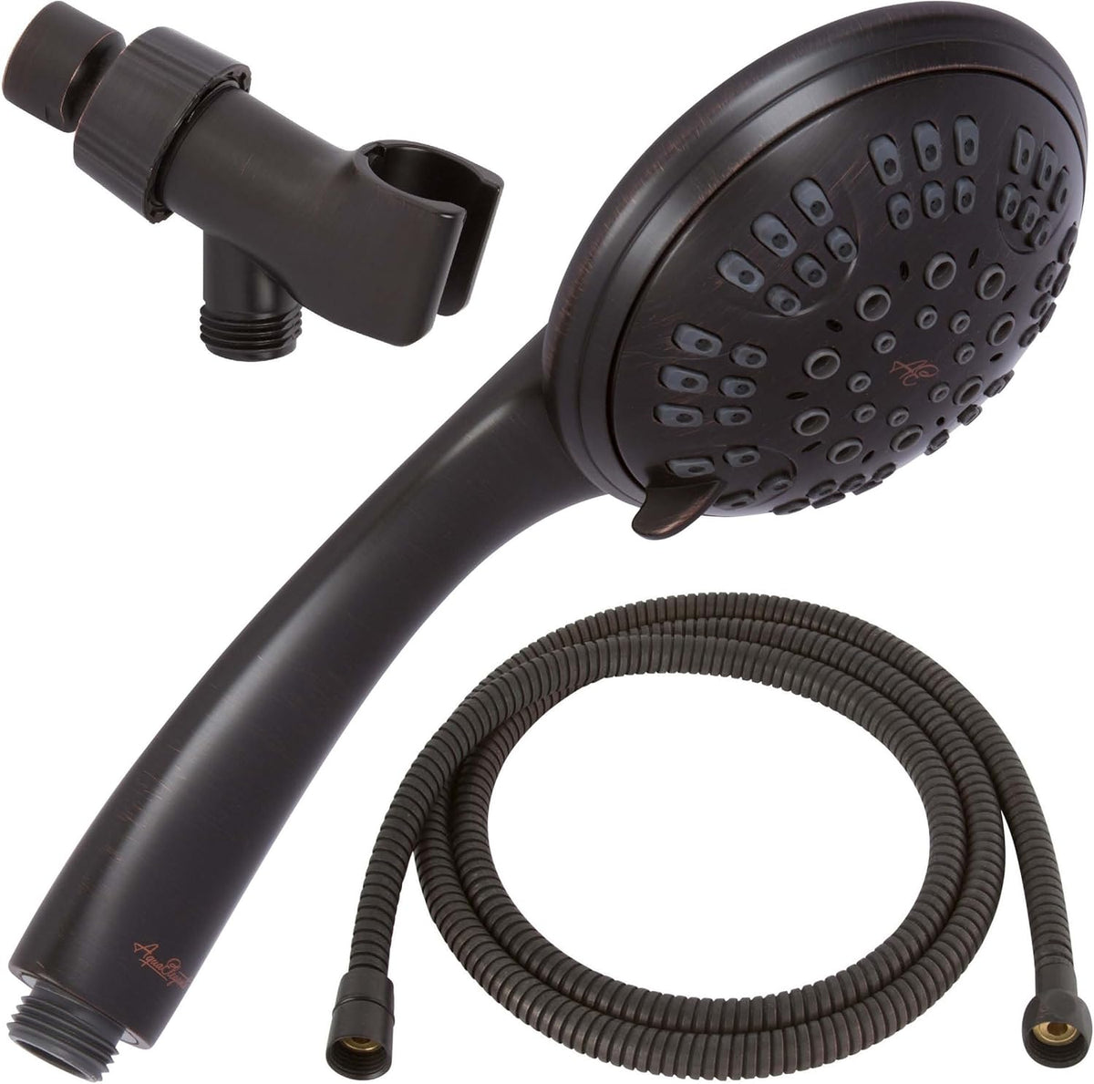 Brushed Nickel Handheld Shower Head Kit with Hose, 2.5 GPM, Pack of 2 H98636