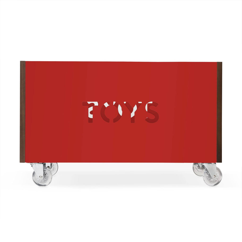 Pink Toy Box Chest on Casters Q2023
