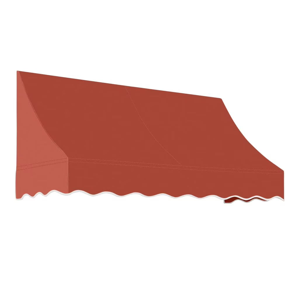 Terracotta Fixed Awning Acrylic Fabric V7334