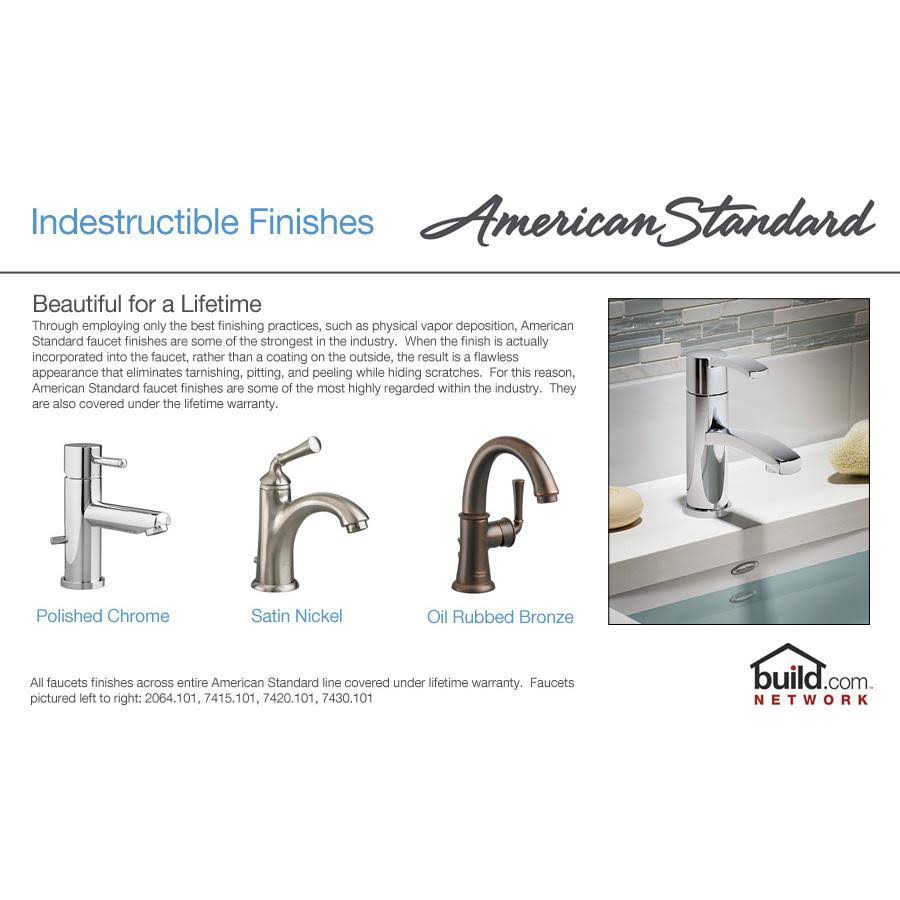 Chrome Single Handle Bathroom Faucet X43582