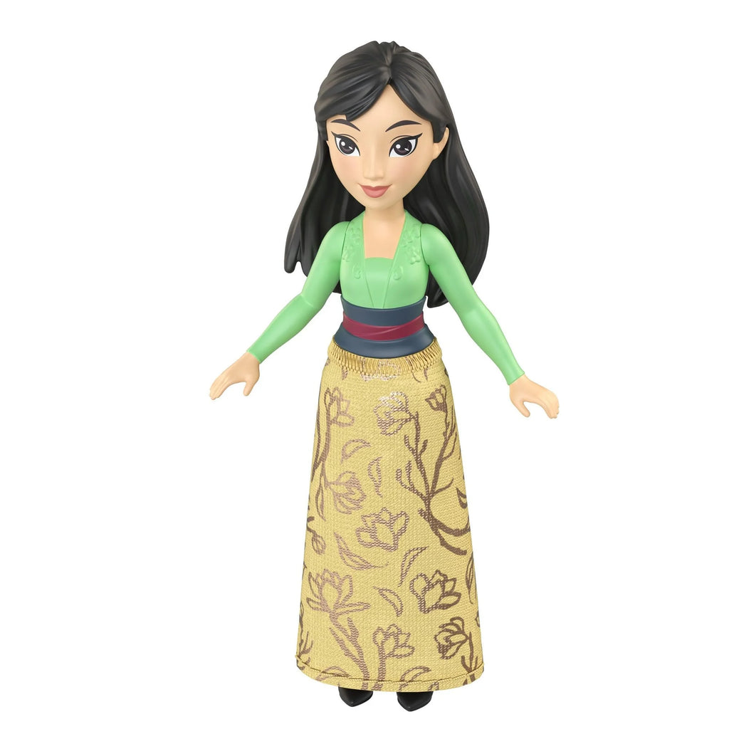 2 Disney Princess 3.5-inch Small Doll - Aurora & Mulan T725384