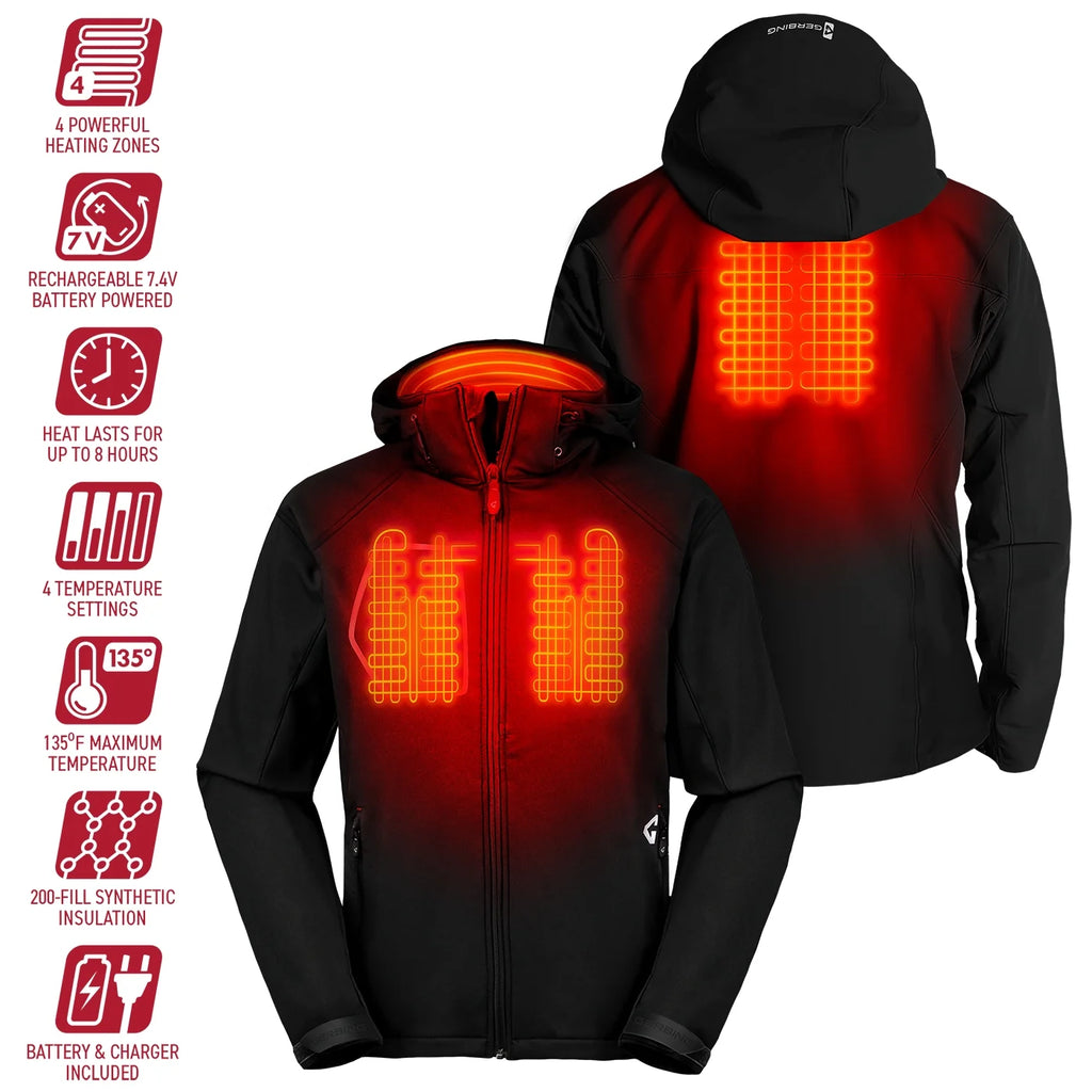 Heated Softshell Jacket - XL F110