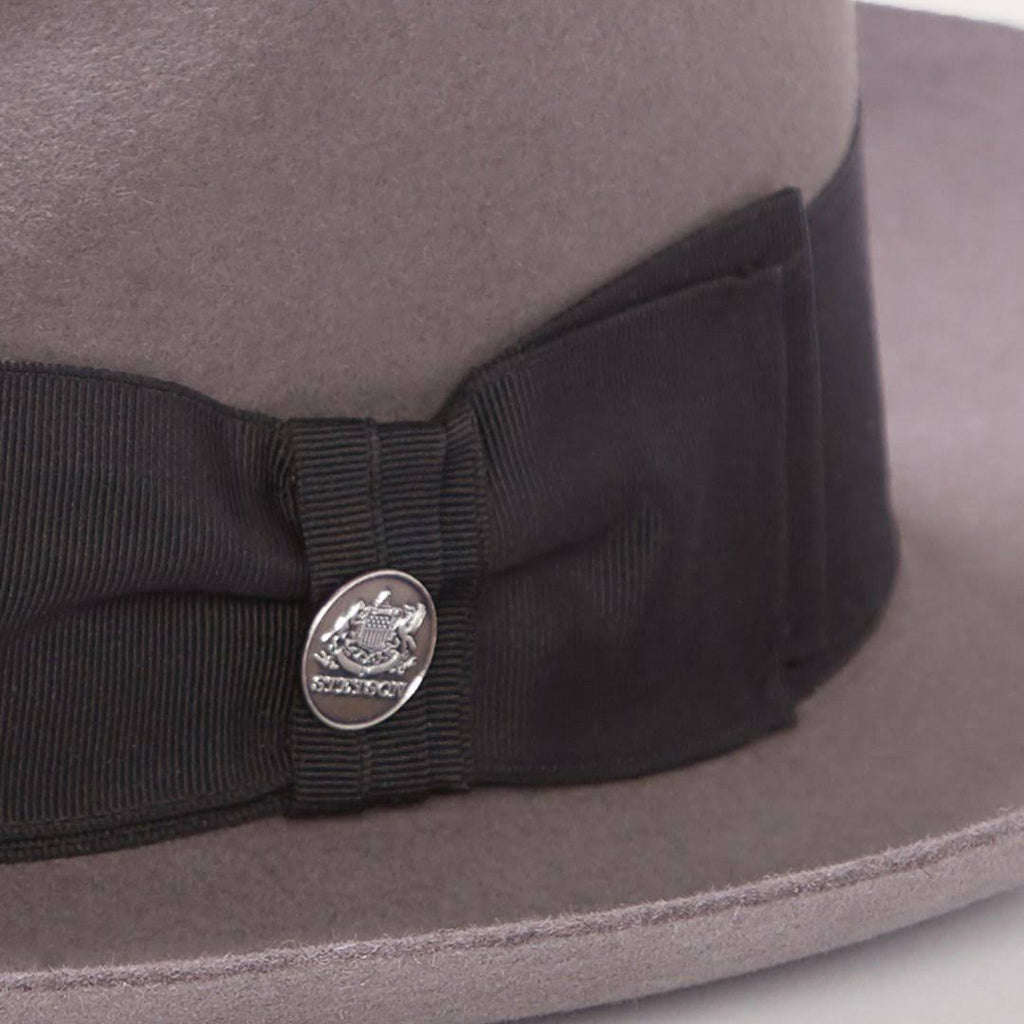 Caribou Fur Felt Fedora Hat I6042
