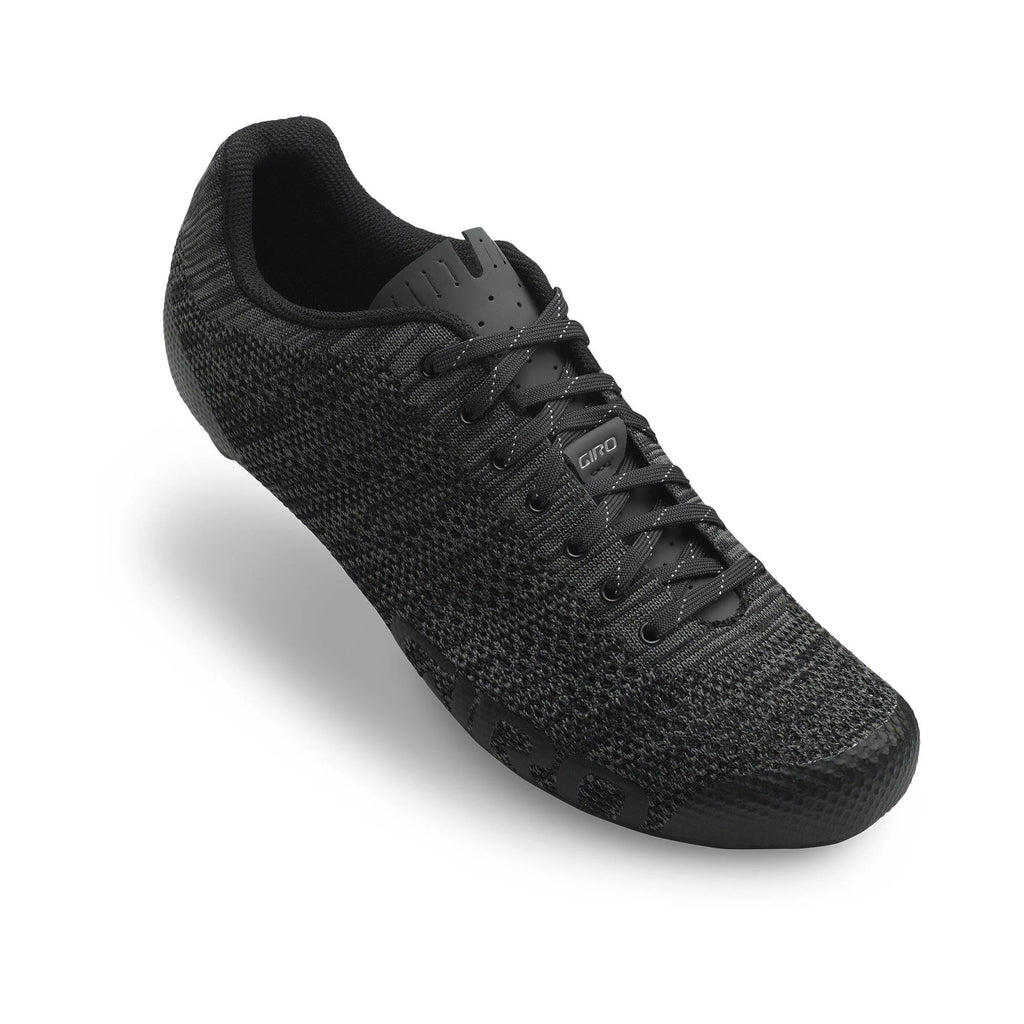 Black Charcoal Heather Knit Ski Boots Q81338