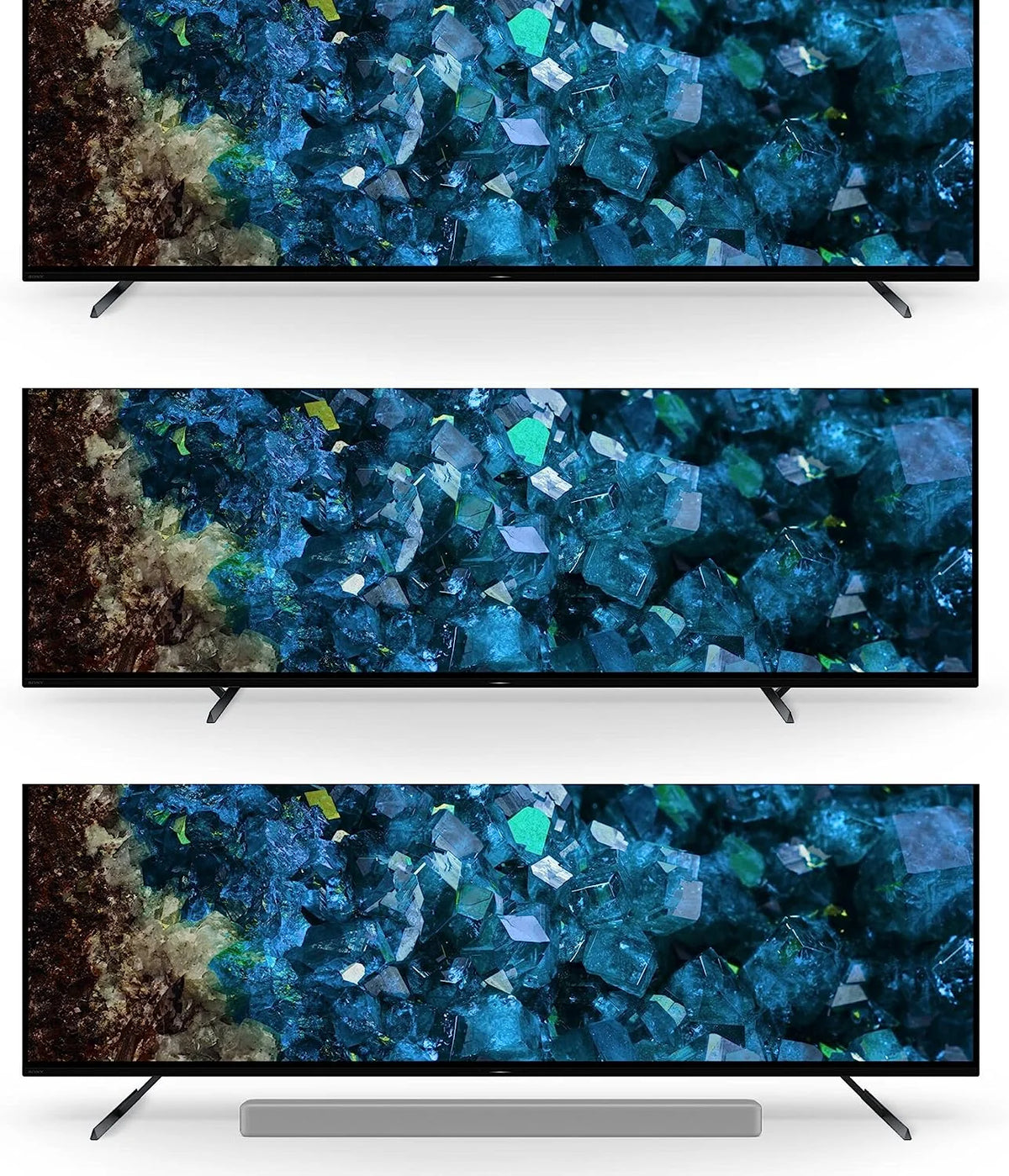 65 Inch 4K HDR OLED Smart Google TV with Tilt TV Wall Mount and Screen Cleaner Kit W54341