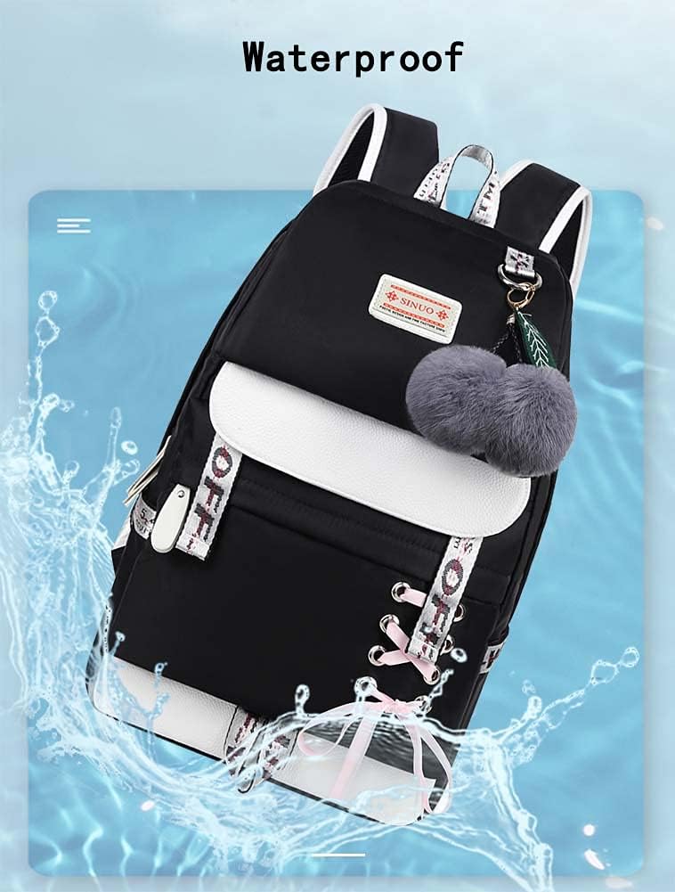 Casual Laptop Backpack School Bag D6011