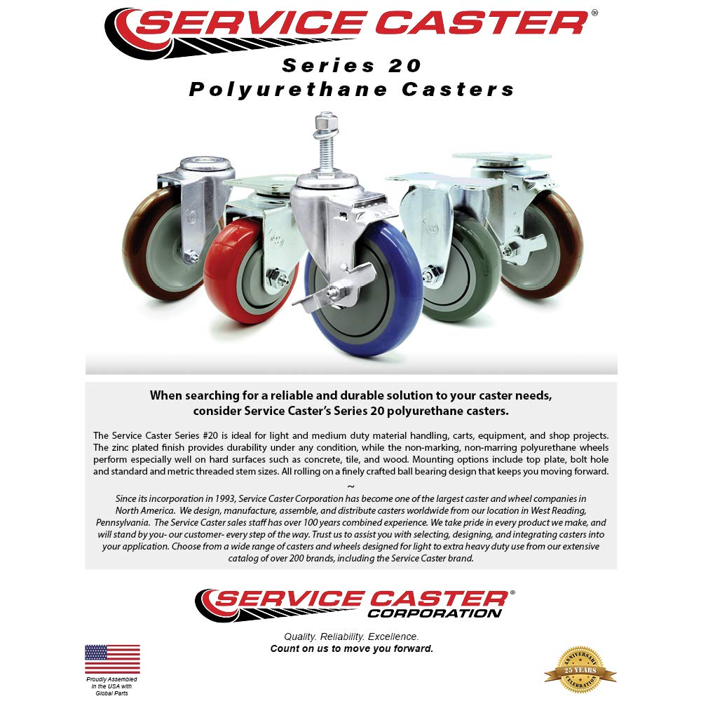 Set of 4 Heavy Duty Replacement Casters X624