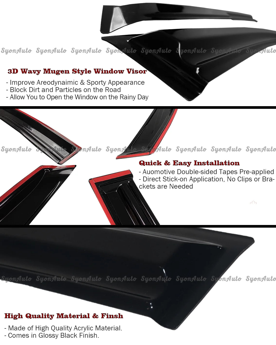 Window Visor Rain Guard Z882377