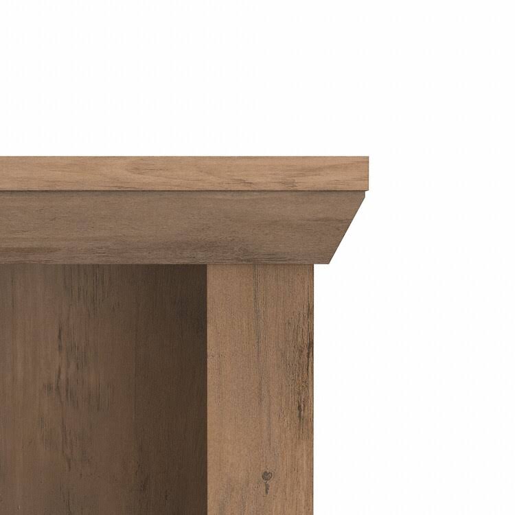 Reclaimed Pine 5 Shelf Bookcase X355