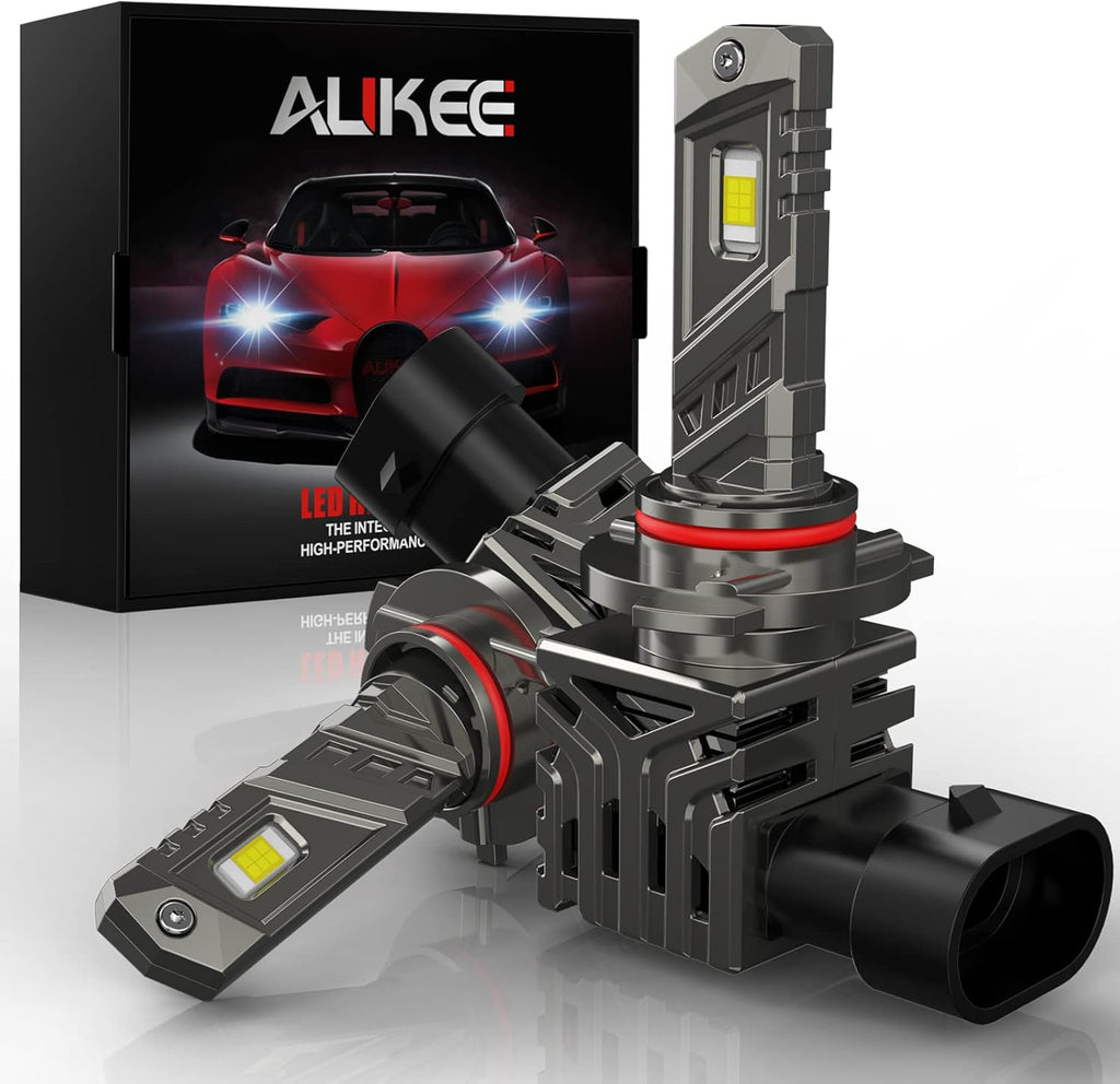 H4 LED Headlight Bulbs 9003 HB2 20000LM 110W 6000K Bright White Pack of 2 F646