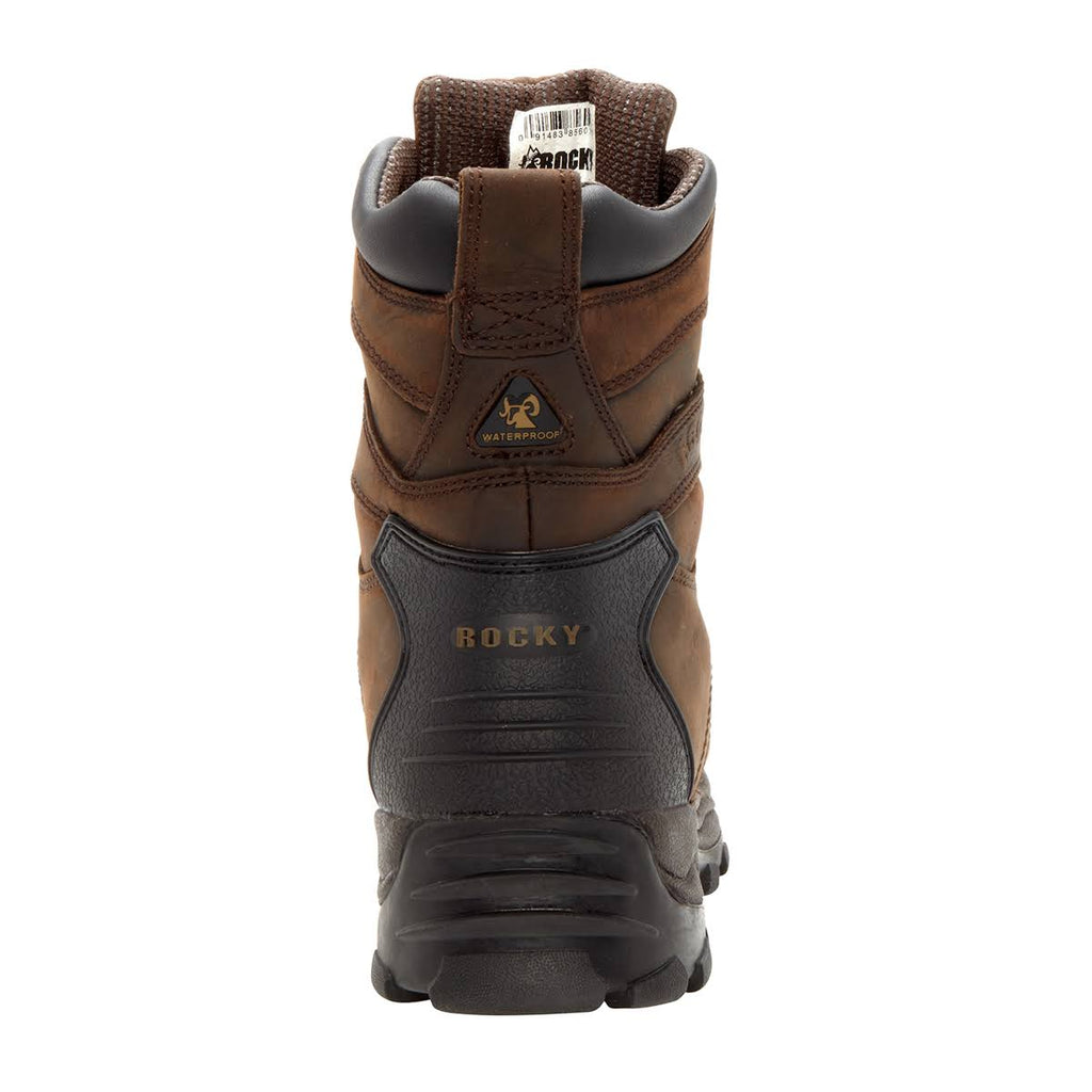 Insulated Waterproof Brown Utility Boots J404045