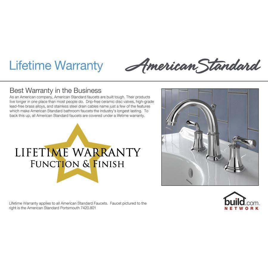 Chrome Single Handle Bathroom Faucet X43582