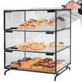 Black 3 Level Pastry Case Y943453