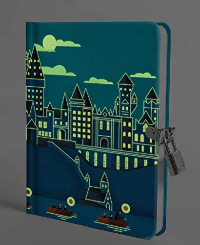 Glow-in-the-Dark Lock & Key Diary B422