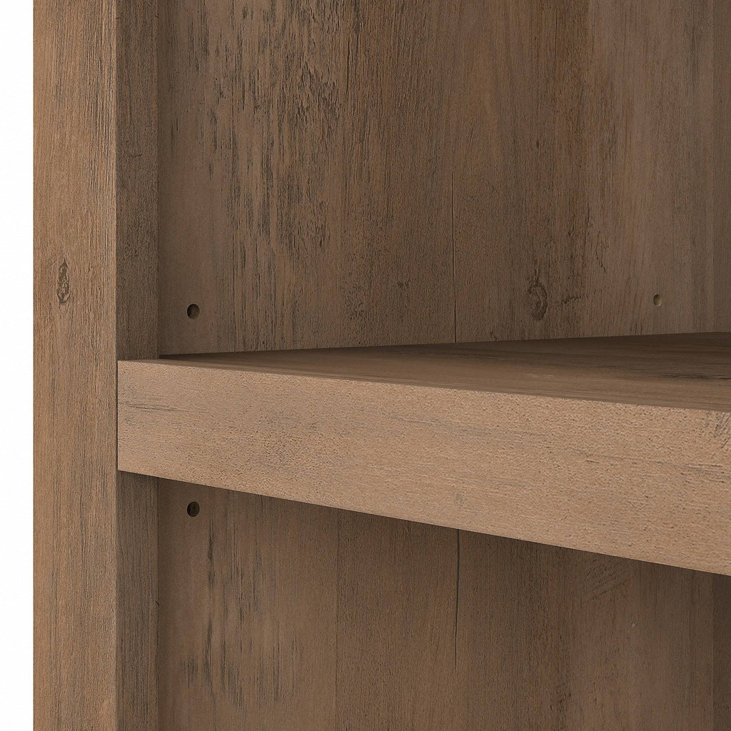 Reclaimed Pine 5 Shelf Bookcase X355