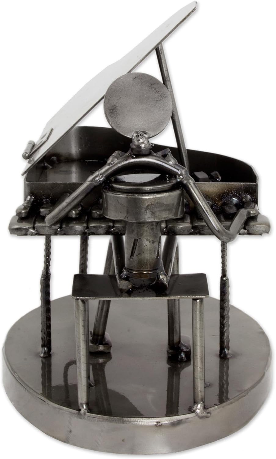 Rustic Recycled Auto Part Sculpture H5205