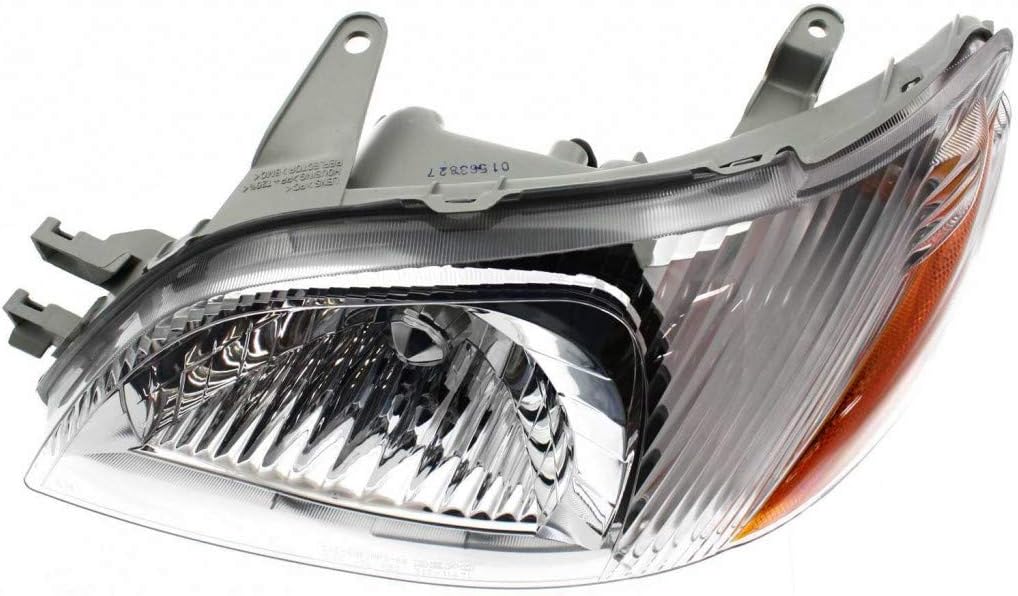 Halogen Headlight Assembly Pair for Toyota Echo 2000 2001 2002 E536