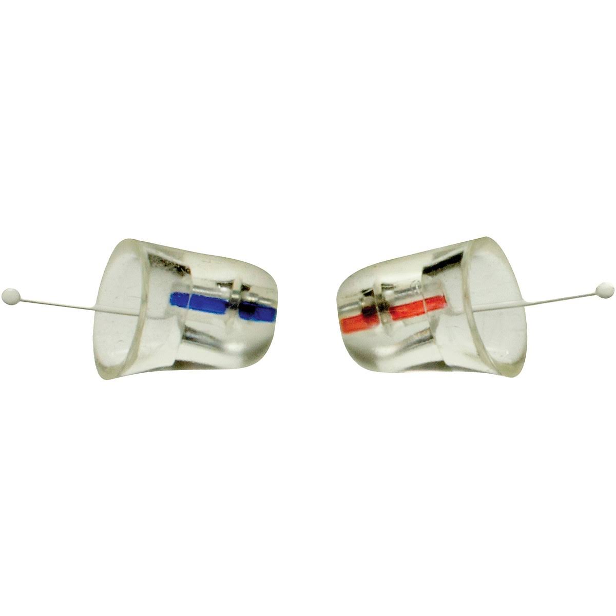 Medium Musicians Plugs and Carrying Case Bundle Silver V408