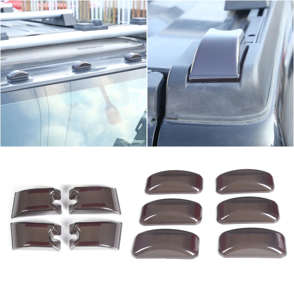 10PCS ABS Blackout Cab Side Marker Roof Light Housing Covers R608790