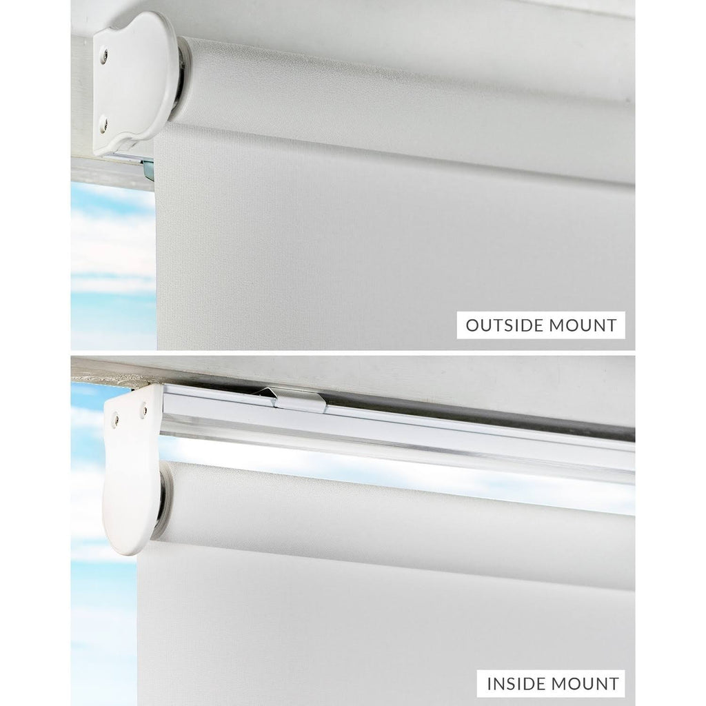53 x 72 in. Cordless Room Darkening Roller Shades O9866