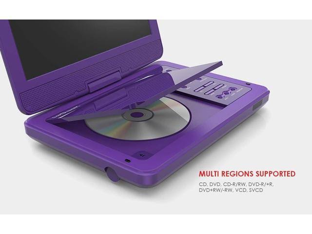 12.5x22 Portable DVD Player with Rechargeable Battery X924118