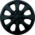 Satin Black 15 ABS Wheel Cover, Pack of 4 W4514