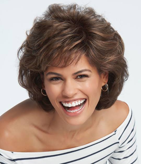 Glazed Hazelnut Synthetic Wig H5951