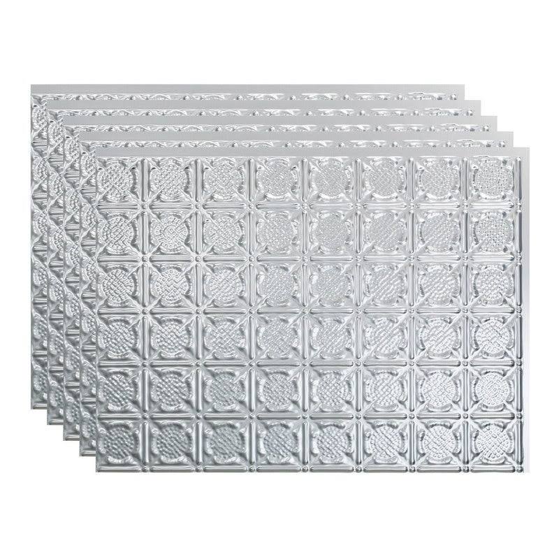 Brushed Aluminum Backsplash Kit S848981