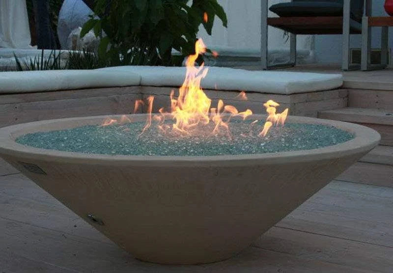 18x22 Round Stainless Steel Fire Pit Burner Z39180