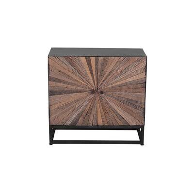 Natural 2 Door Accent Cabinet E300307