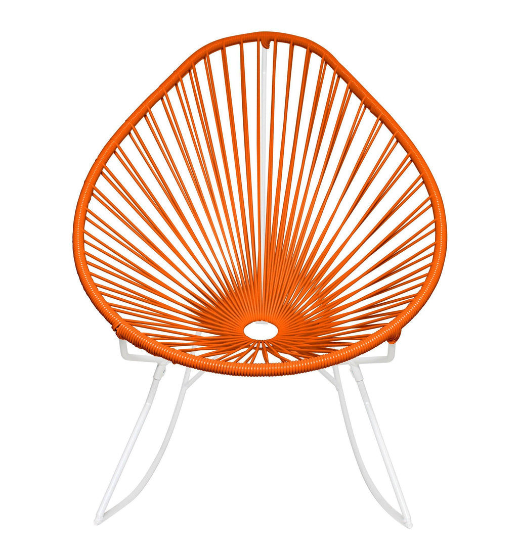 Orange Weave Rocking Chair X978311