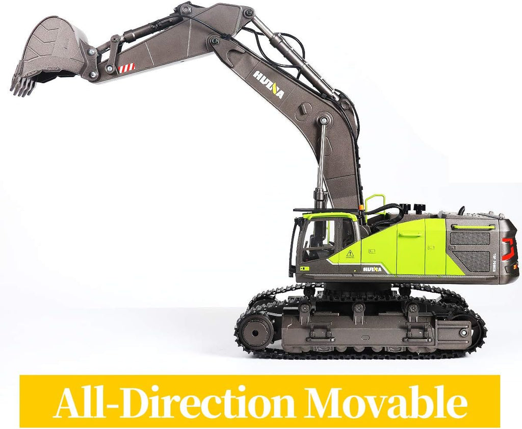 RC Excavator Toy with LED Light Sounds Y350