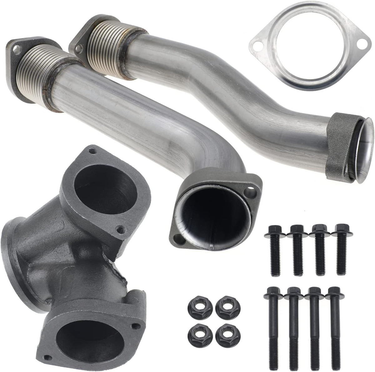 7.3L Exhaust Manifold Bellowed Up Pipe U537