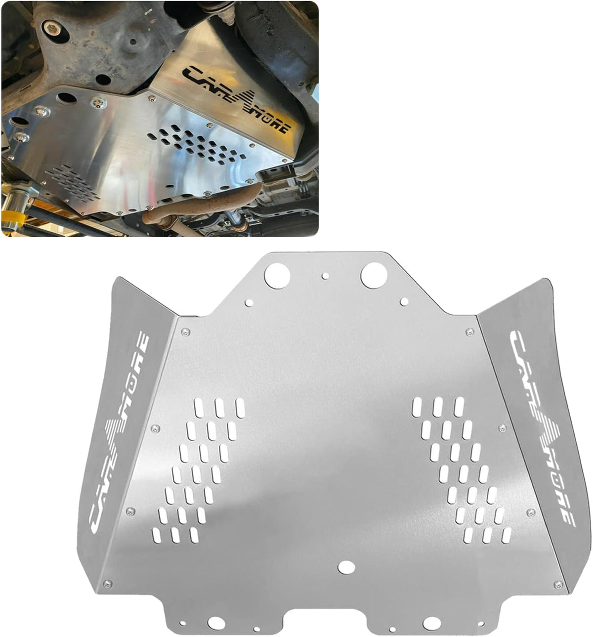 Catalytic Converter Protection Shield Aluminium O50393