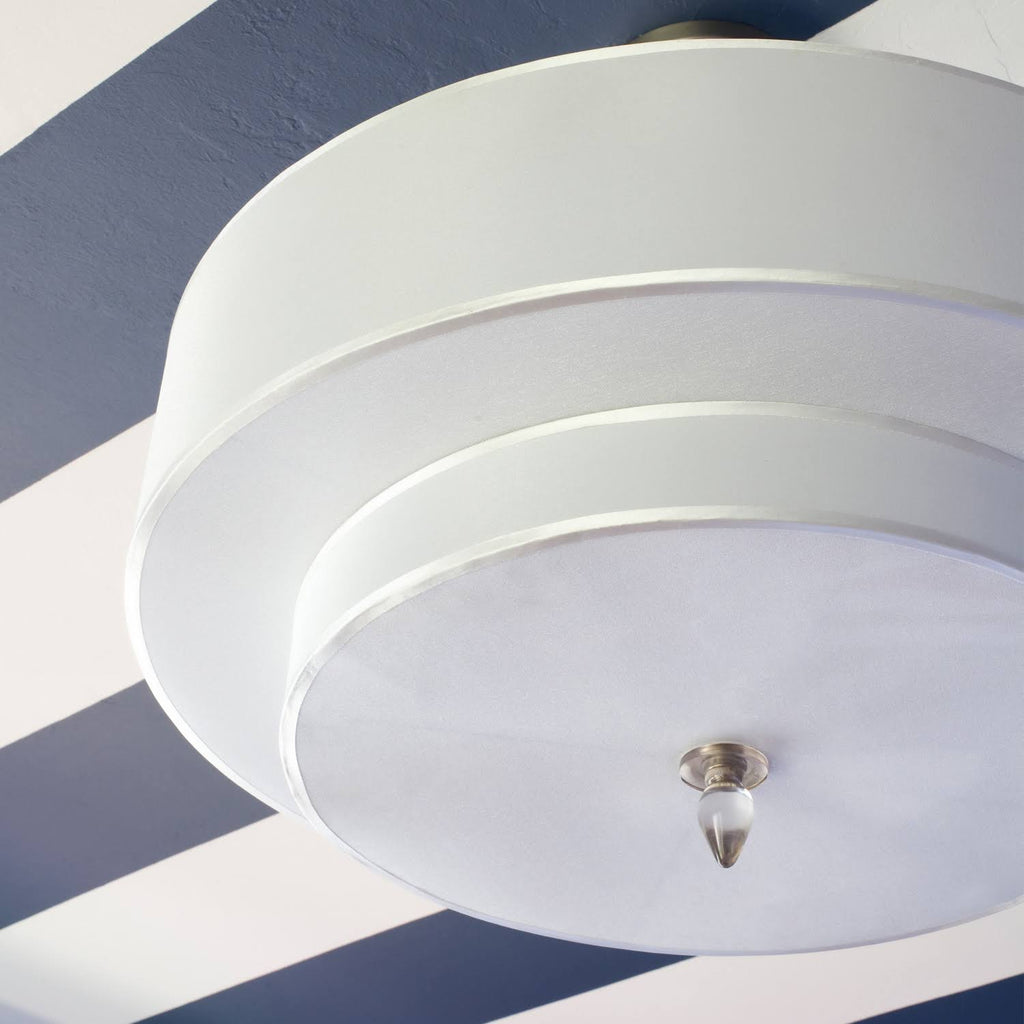 5 Light Satin Nickel Semi-Flush Ceiling Light L554891