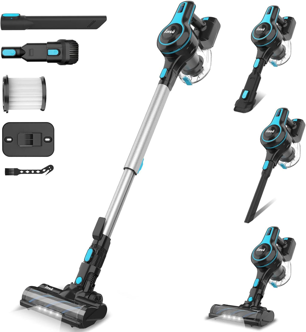 Cordless 6-in-1 Rechargeable Stick Vacuum Cleaner with 2200 mAh Battery G22680