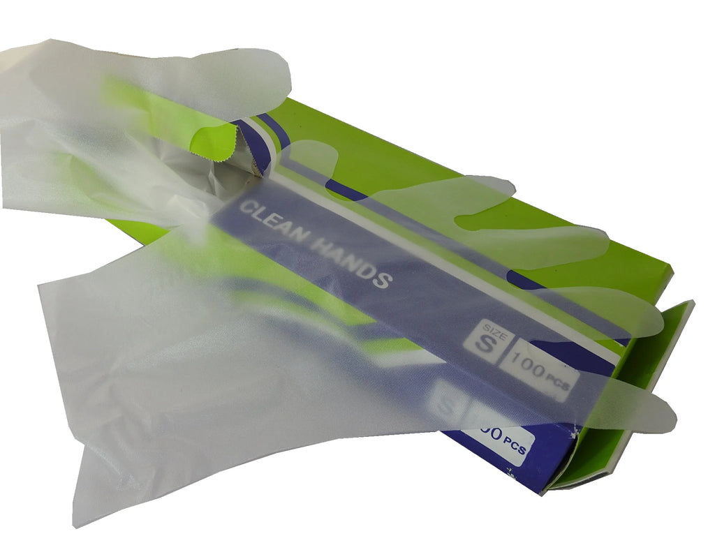Non-Stick Disposable Gloves, Latex Free, Powder Free (5 Boxes = 500pc) D771576