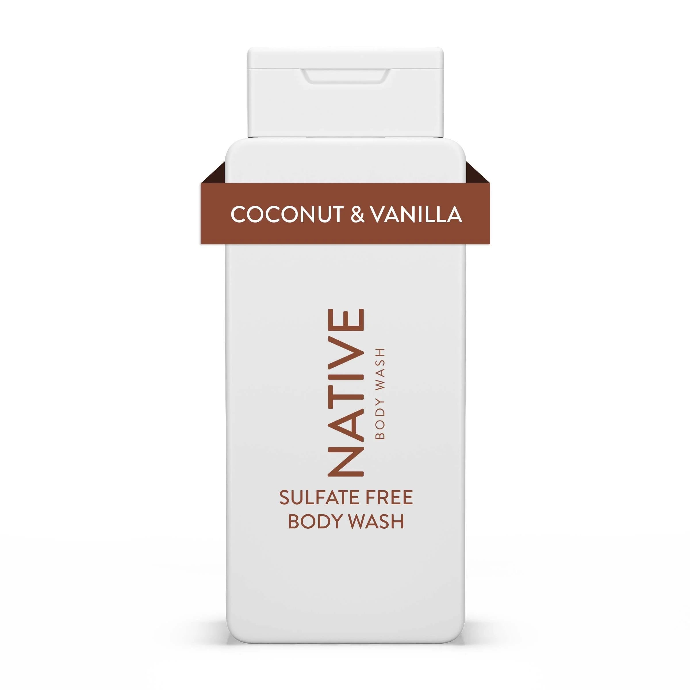Coconut & Vanilla Moisturizing Shampoo & Conditioner & Body Wash Set, 16.5 oz R48300