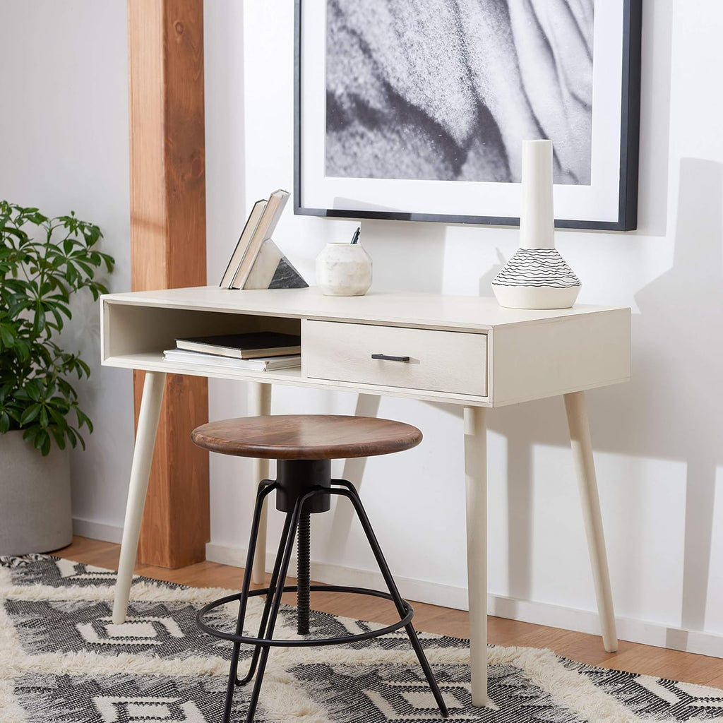 Black 1-Drawer Writing Desk E814445