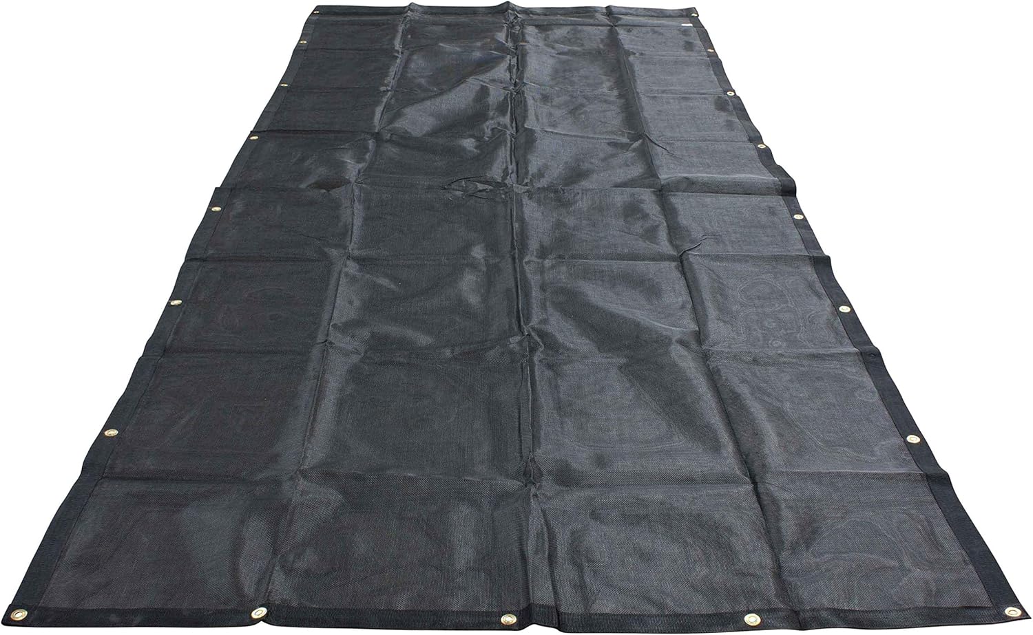 7' x 16' Vinyl Coated Mesh Dump Truck Tarps with 5 Inch 18oz Double Pocket X69661