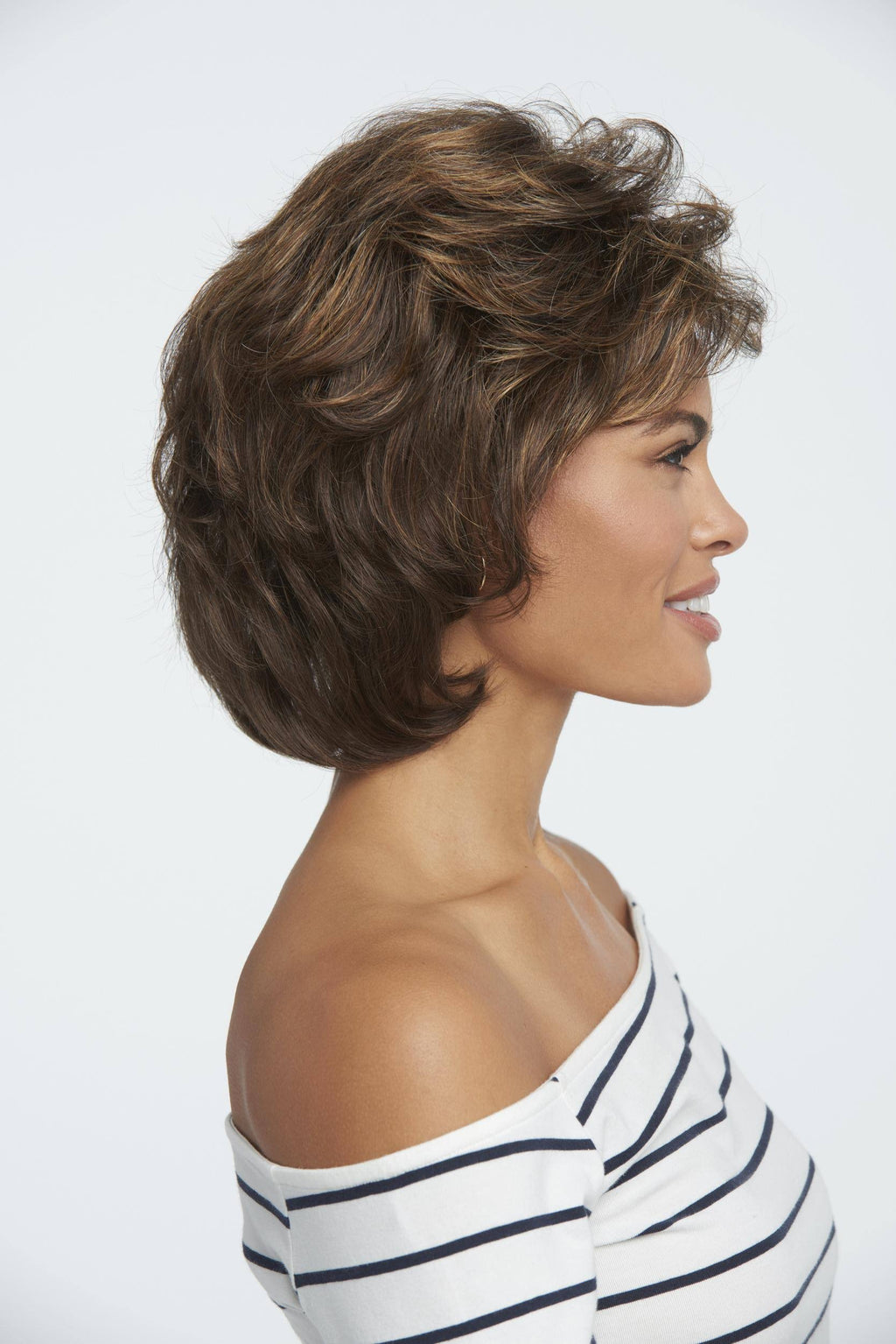 Glazed Hazelnut Synthetic Wig H5951