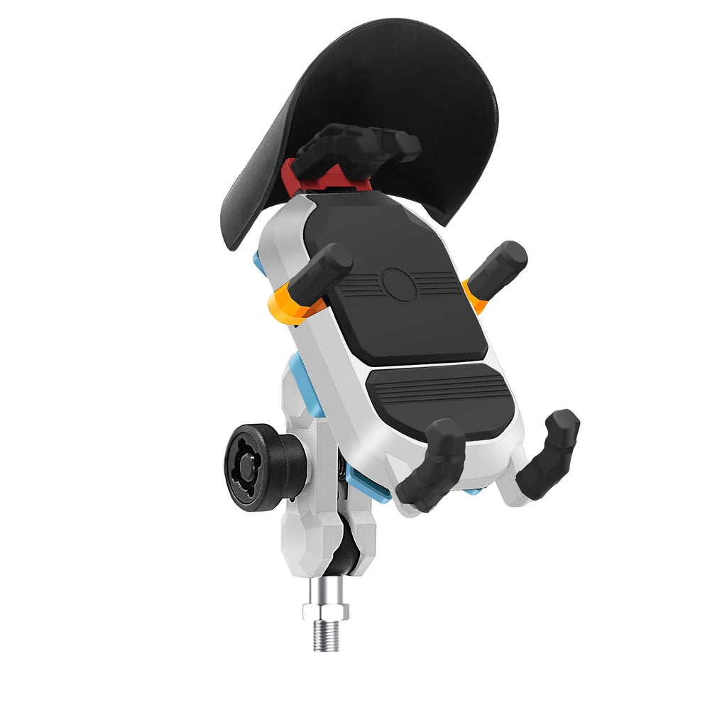 Motorcycle Phone Mount Holder Waterproof 360° Rotation M8 Screw Mount for 3.5-6.5inch Phone B6225