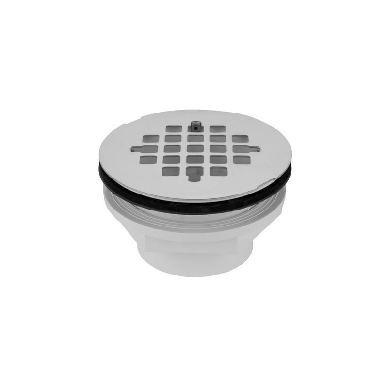 Satin Brass Shower Drain D6009