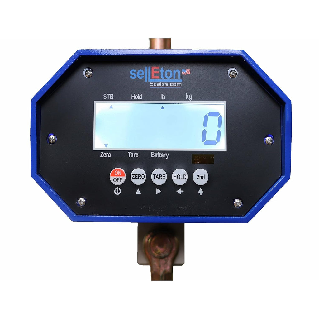 Heavy Duty Industrial Crane Scale, 6000 lbs X 1 lb O991
