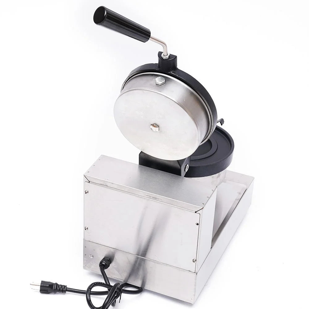 Electric Burger Waffle Maker Non Stick Panini Press Machine 1000W Single Head K92270