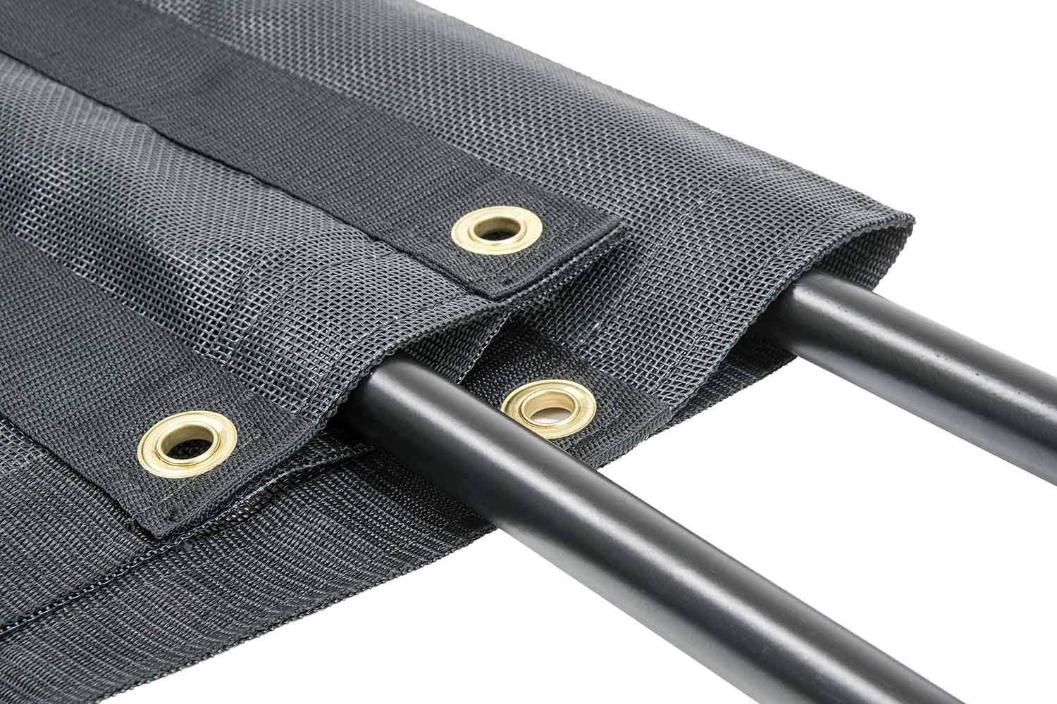7' x 16' Vinyl Coated Mesh Dump Truck Tarps with 5 Inch 18oz Double Pocket X69661