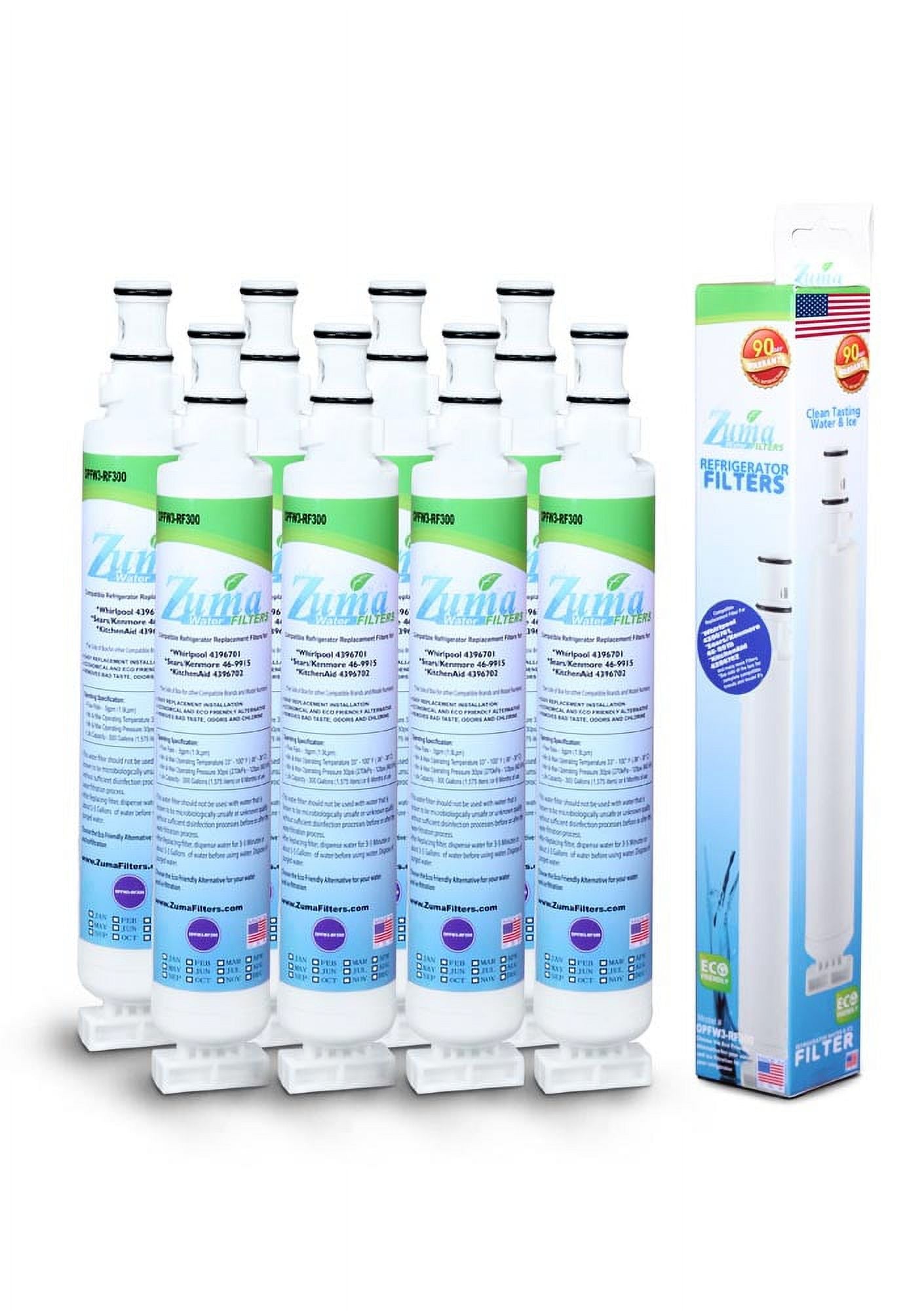 Water and Ice Filter 8 Pack B6101