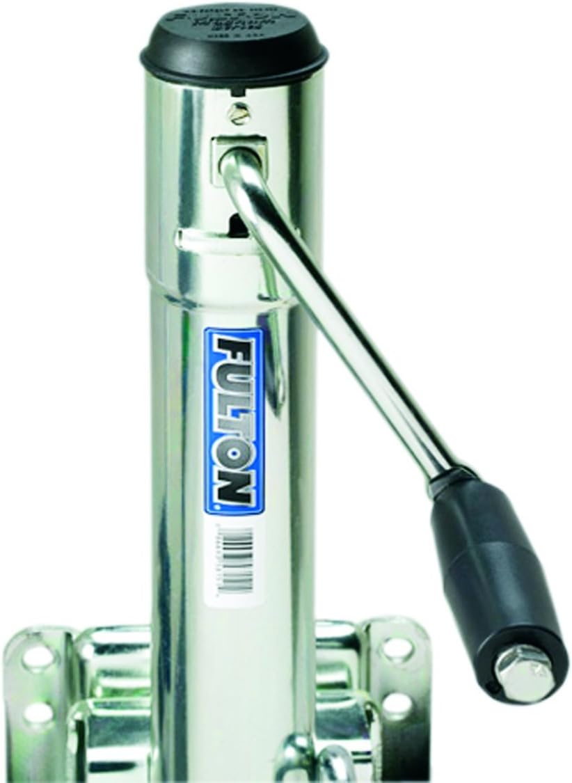 Steel Swing-Away Bolt-On Jack with 10 Travel and 8 Poly Wheel E632