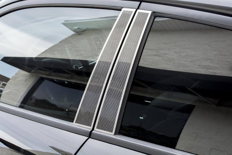 Door Pillar Trim Carbon Fiber 4pc X5192