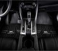 Black All Weather Heavy Duty TPE Car Floor Mats 2 Rows O4459